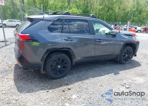 2023 Toyota Rav4 Hybrid Se from USA, damaged, VIN JTM16RFV9PD113152